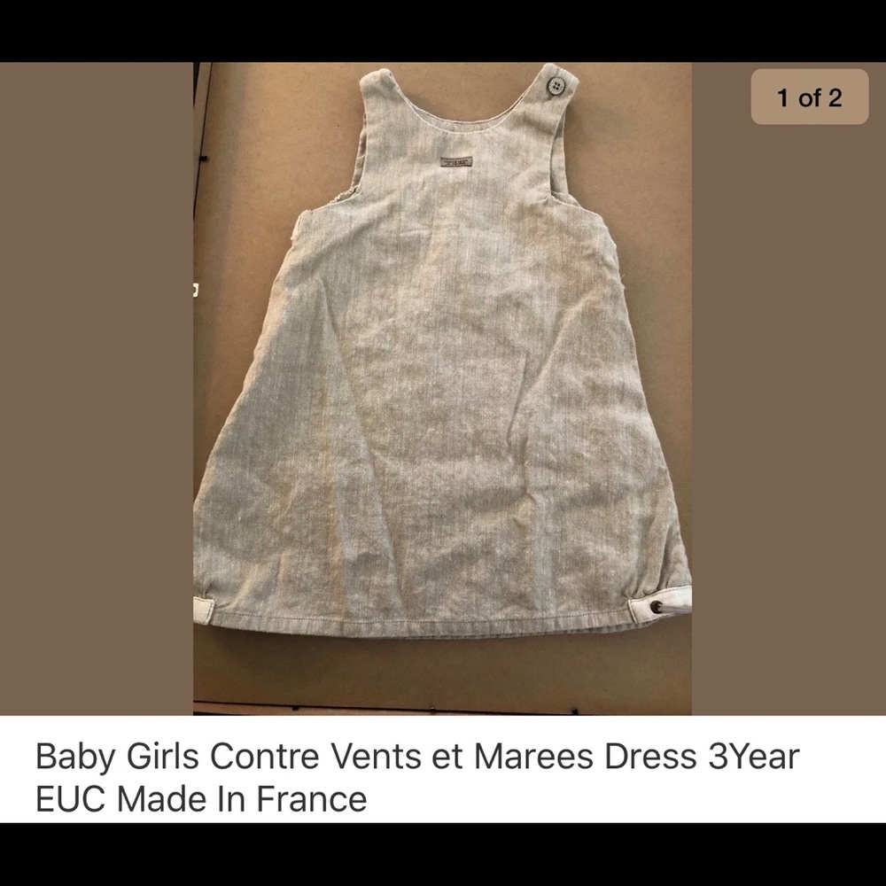 Baby girls dress Made in France